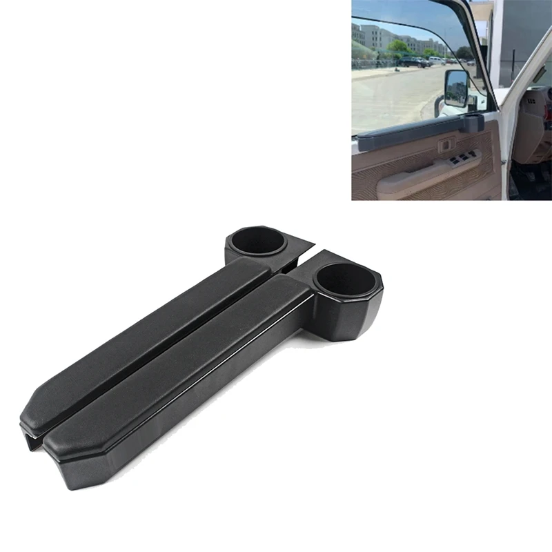 Черный Автомобильный держатель для чашки дверной подлокотник органайзер