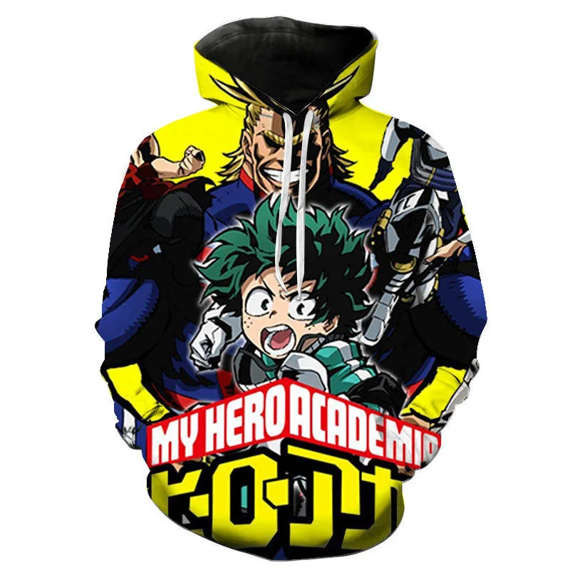 

Anime My Hero Academia Boku No Hero Academia Printed 3D New Hoodies Men Women Children Sweatshirts Casual Streetwear