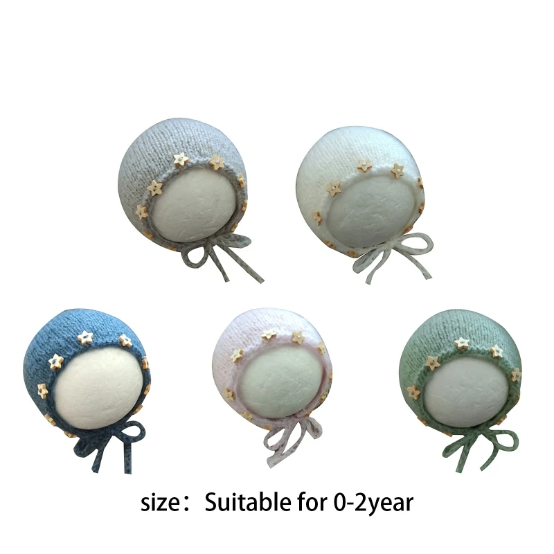 Шерстяная пряжа детская шапка реквизит для фотосессии девочек и мальчиков