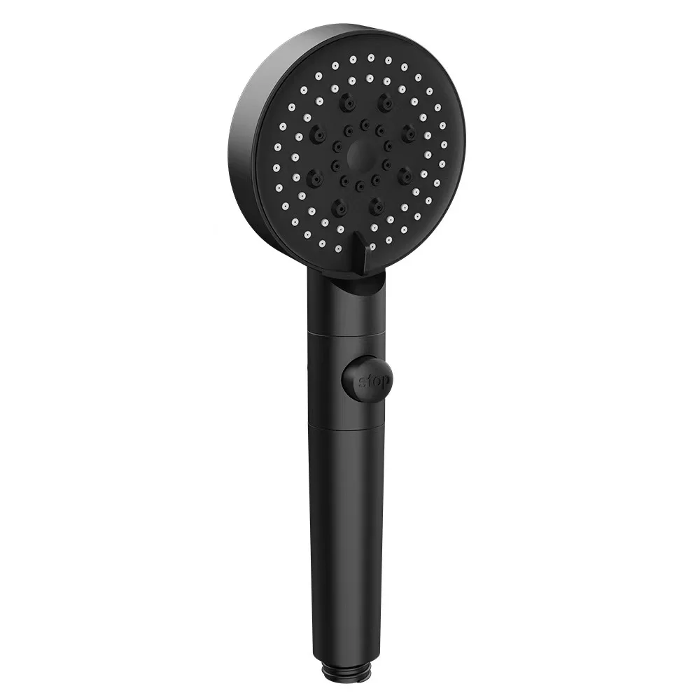

6 Modes Shower Head Adjustable High Pressure Water Saving Shower One-key Stop Water Massage Shower Head For Bathroom Accessories