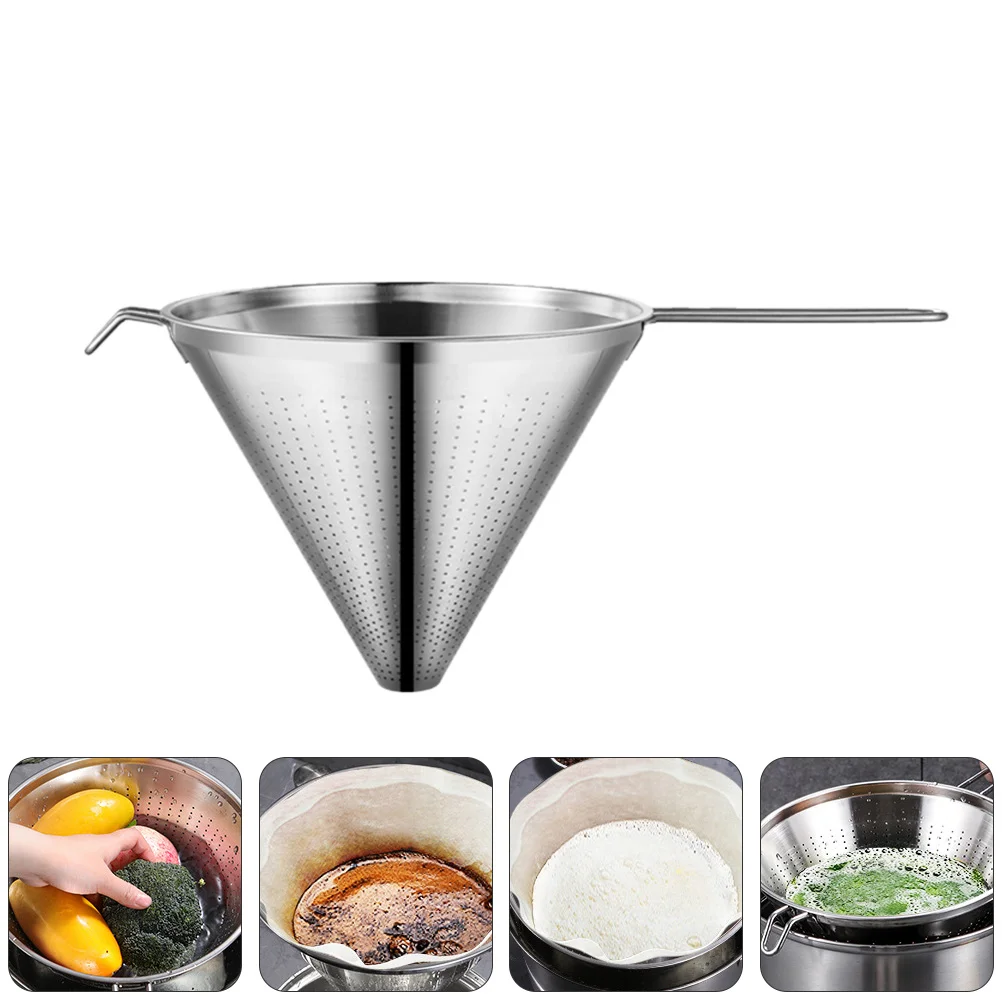 

1Pc Coffee Filter Tea Filter Coffee Funnel Stainless Steel Coffee Tea Filter