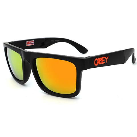 Складные солнцезащитные очки KEN BLOCK для мужчин и женщин, брендовые дизайнерские прямоугольные солнечные очки с отражающим покрытием