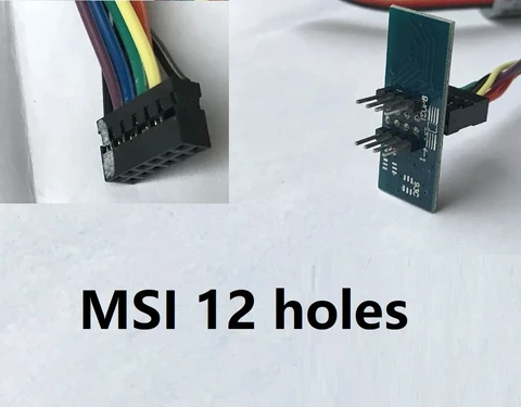 Материнская плата MSI jspi1 с бесплатным чипом, устройство для онлайн-сжигания, линия MSI JSPI1, горячая замена