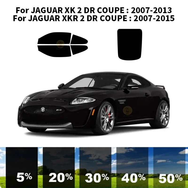 

Нанокерамическая Автомобильная УФ-пленка Precut для окон, автомобильная оконная пленка для JAGUAR XKR 2 DR COUPE 2007-2015