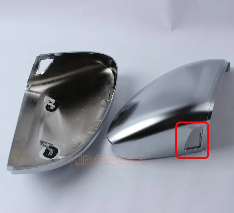 

Матовые хромированные крышки зеркал для VW Golf 8 VIII MK8 GTI GTD GTE R, чехлы боковых зеркал, серебристые 2020 2021 2022 GTD