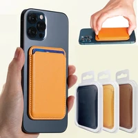 magnetic original leather card holder bag wallet case for iphone 13 12 pro max 12 13mini 13pro with strong magnet ring cover
