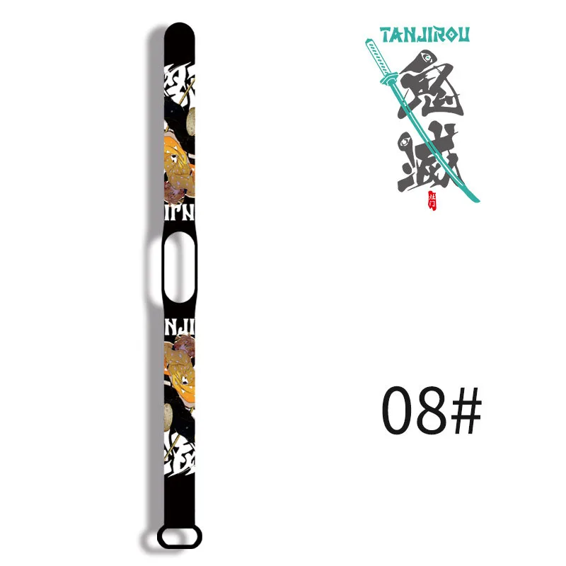 Игрушечные фигурки из аниме рассекающий демонов двухмерные спортивные ремешки