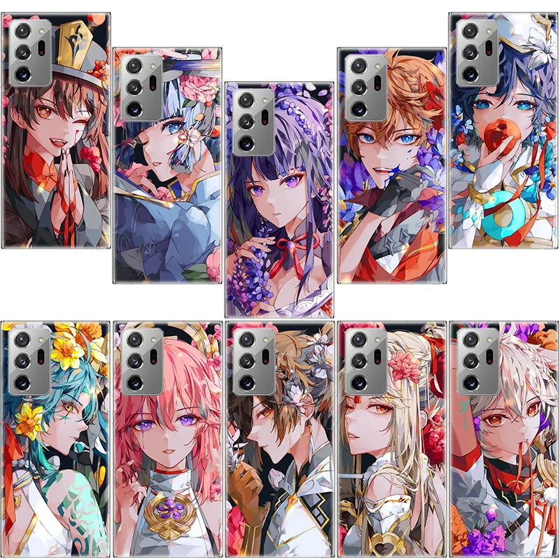 

Genshin Impact Raiden Shogun Phone Case For Samsung Note 20 Ultra 10 Lite 9 8 M11 M12 M21 M30S M31S Galaxy A04 A04S M32 M51 M52