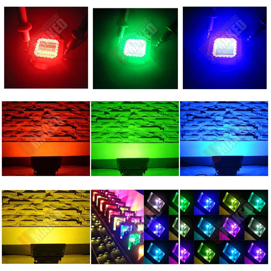 Светодиодные чипы высокой мощности 3-100 Вт SMD COB Диодный светильник Epistar Лампа RGB