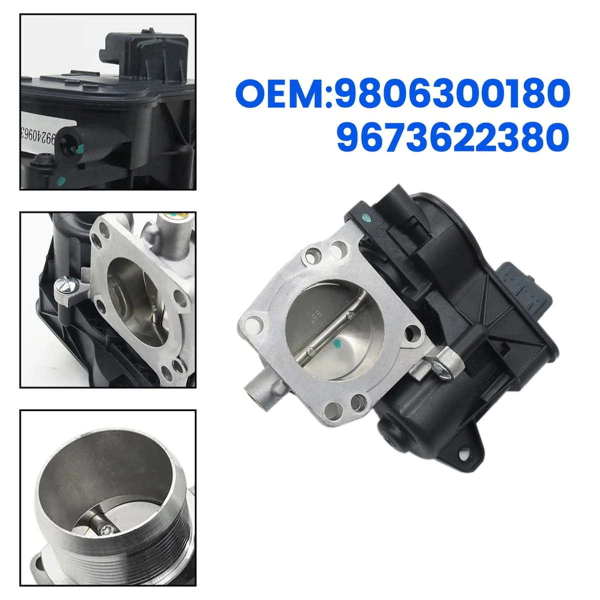 Электрическая дроссельная заслонка в сборе для Citroen C3 C4L C3XR C4 Sega Peugeot 308S(T9) 301 208 2008 1 2