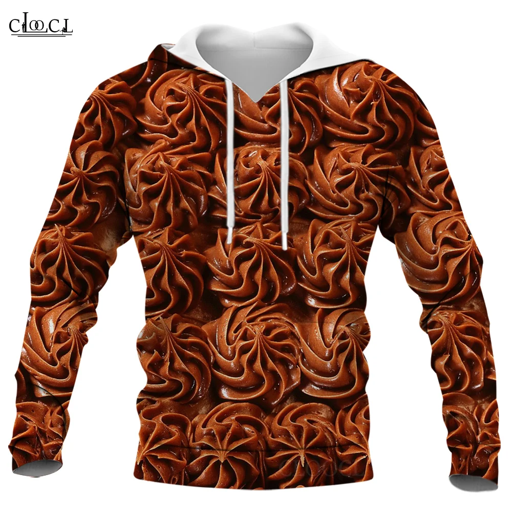 CLOOCL Men Hoodies Pullover Tops Autumn Winter Chocolate Cookies Graphic 3D Printed Long Sleeve Sweatshirts Asian Size S-5XL
CLOOCL Men Hoodies Pullover Tops Autumn Winter Chocolate Cookies Graphic 3D Printed Long Sleeve Sweatshirts Asian Size S-5XL