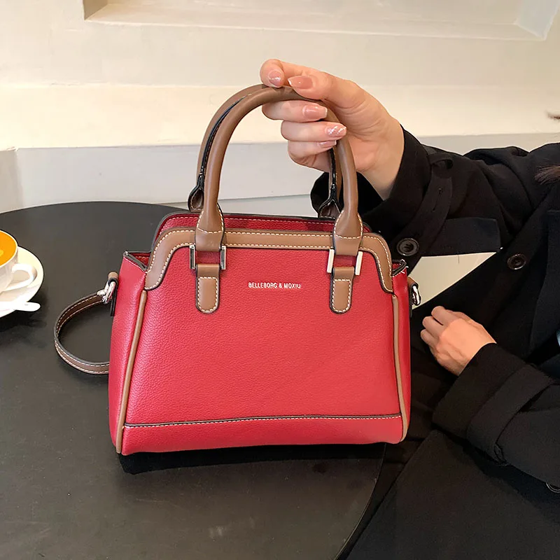 Moda feminina pequenas bolsas de alta qualidade senhoras couro do plutônio ombro mensageiro sacos casuais feminino tote crossbod