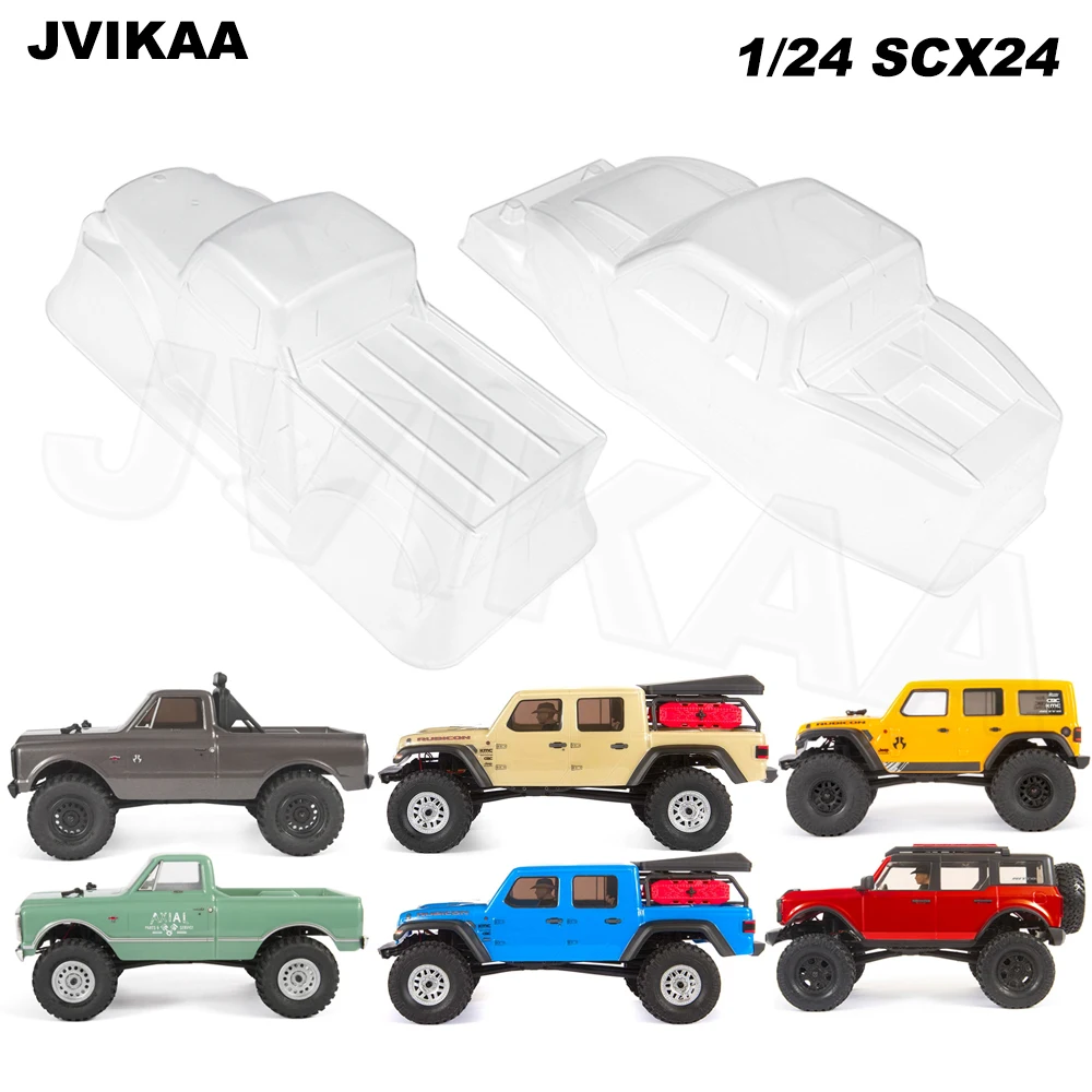 1/24 SCX24 Clear Body Shell  for 1/24 RC Crawler Car Axial SCX24 90081 C10 Upgrade Parts