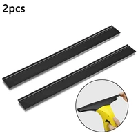 2pcs scraper 280mm rubber strip window cleaner scrape replacement pulling lips for karcher wv50 wv60 wv2 wv5 window cleaner part