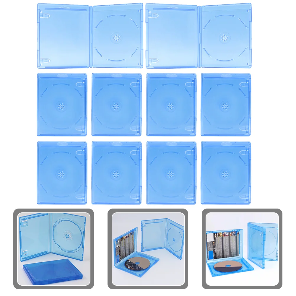 

Cdcases Holders Clear Storage Case Singletransparent Box Portable Boxes Jewel