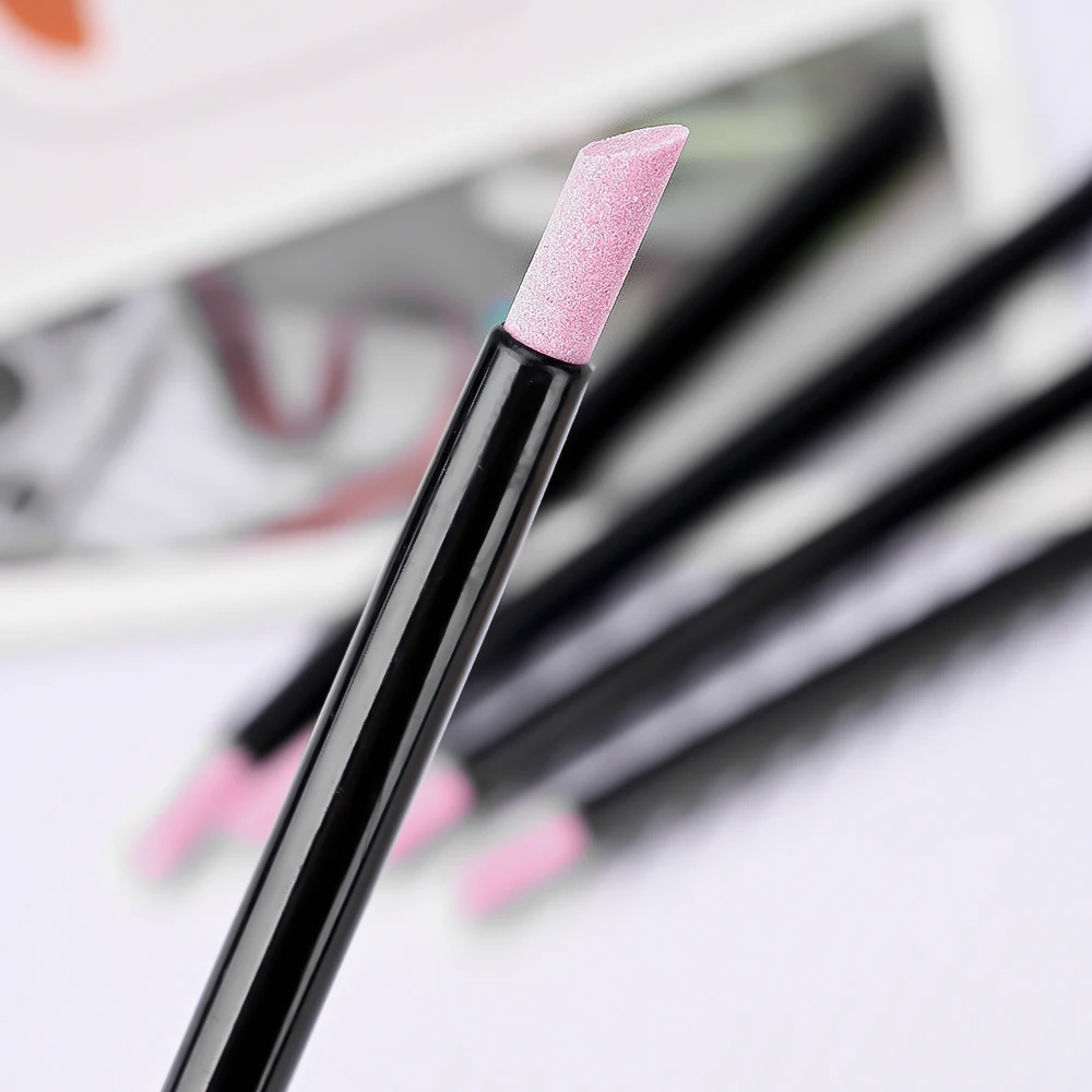 5 шт. профессиональная кварцевая шлифовальная ручка для дизайна ногтей средство