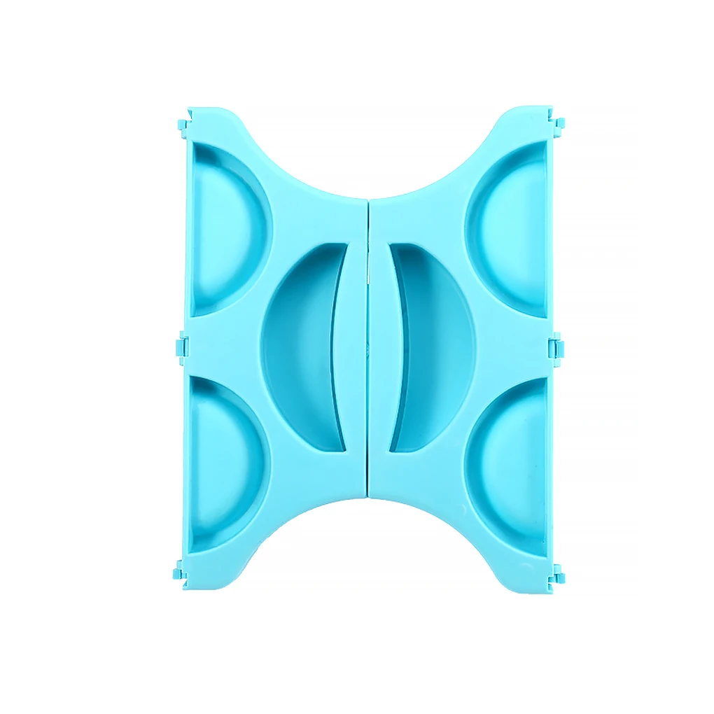 

Dumplings Molds Manual Dough Press Pastry Wonton Wrapper Baking Mould Clips DIY Making Household Cooking Tools Blue