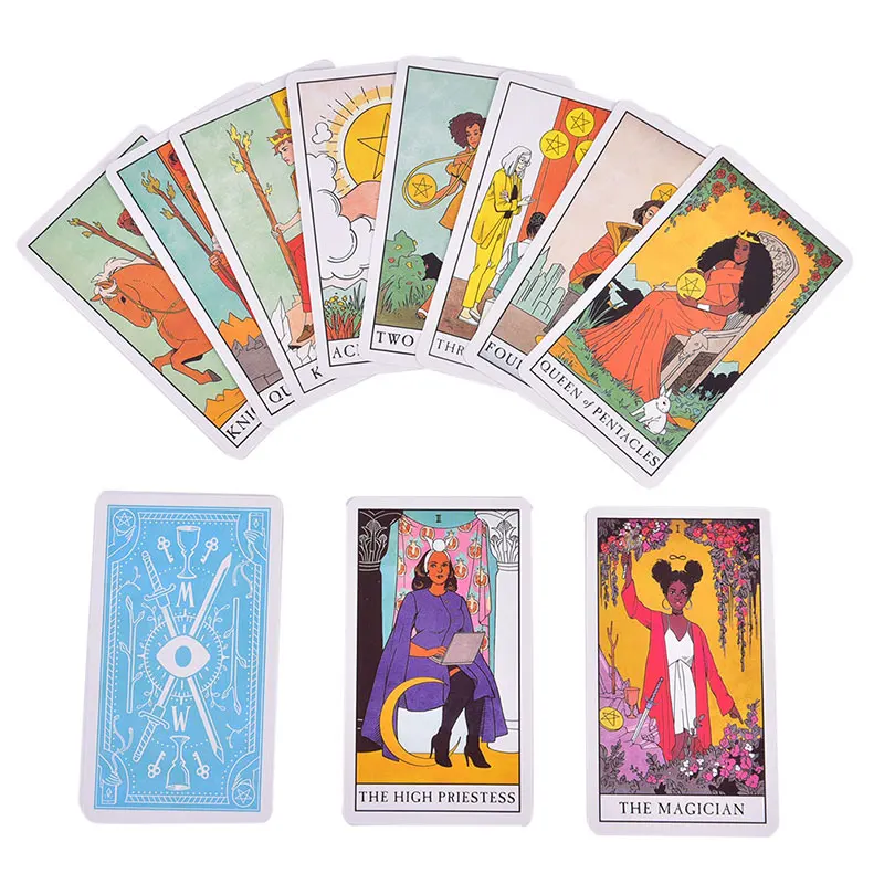 

Modern Witch Tarot Card Deck All Female Rider Waite Imagery Party Game Gift