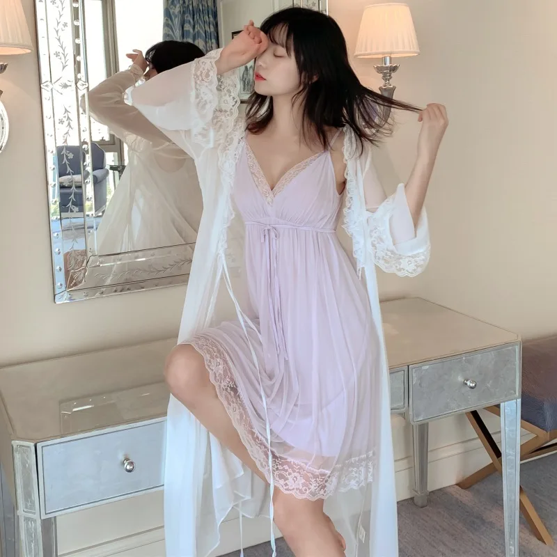 Women Sexy Spaghetti Strap Silk Women Night Skirt Pajama Pyjamas Nightie Sleepwear  женские комплекты  traje conjuntos
