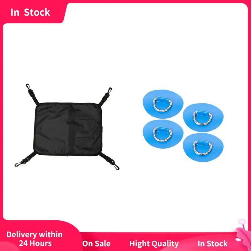 

Kayak Mesh Deck Cover Bag Boat Canoe Rafting Stand Up Paddle Board Sup Paddleboard Storage Bags Suction Cups Ring