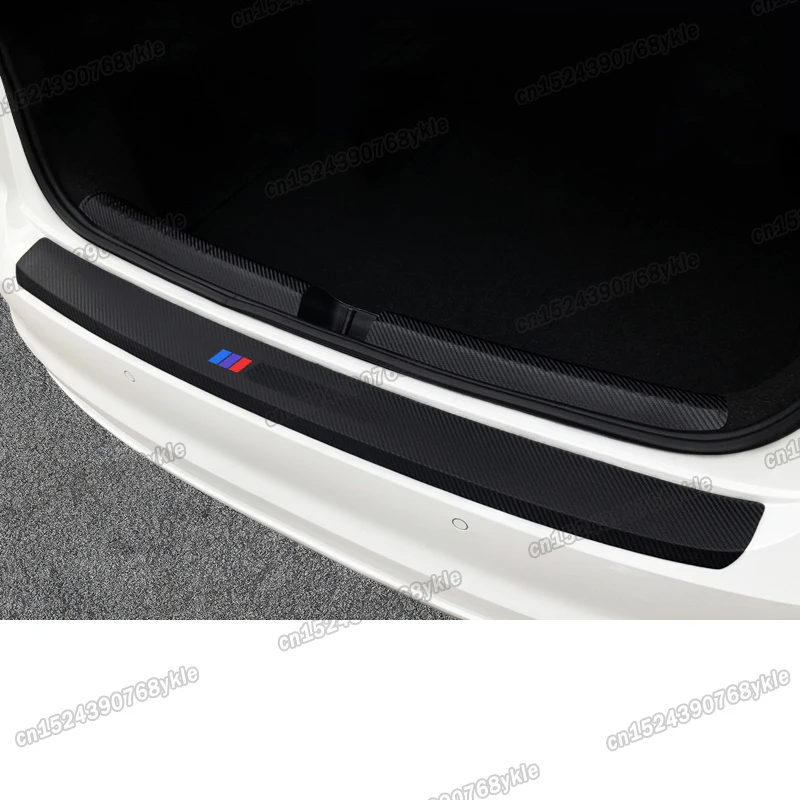 Защитный коврик из углеродного волокна для порога багажника автомобиля toyota corolla