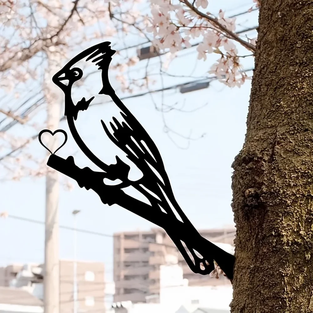 Металлический Скворечник Декоративный Садовый Кол С Дизайном Пилолетного