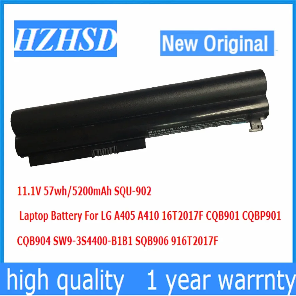 11 1 V 57wh/5200mAh Новый oem SQU-902 Аккумулятор для ноутбука LG A405 A410 16T2017F CQB901 CQBP901 CQB904 SW9-3S4400-B1B1