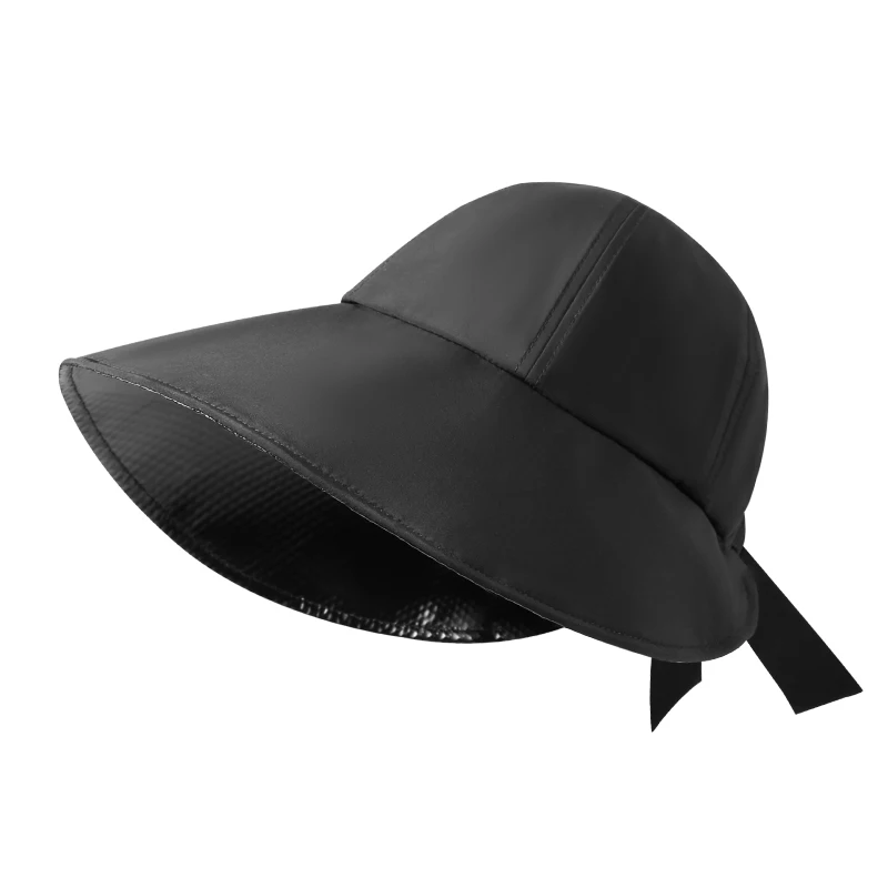 Шляпа для защиты от солнца Детская летняя виниловая шляпа с защитой УФ-лучей и