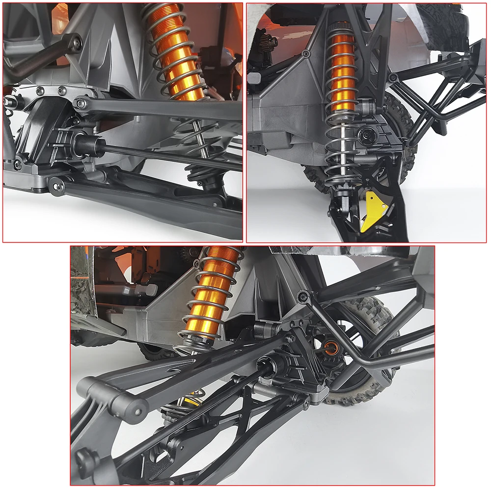 Фото AXSPEED 1 пара диффузионная чашка для 1/5 Traxxas X-Maxx XMAXX 8S 77086-4 радиоуправляемые багги-грузовики запчасти для автомобилей №5