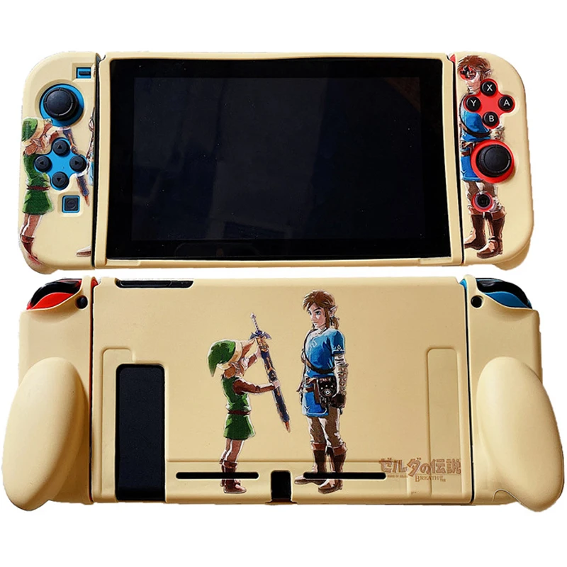 

Game The Legend of Zelda Breath of The Wild Soft Case for Nintendo Switch Split Console Controller NS JoyCon Gamimg Accessories