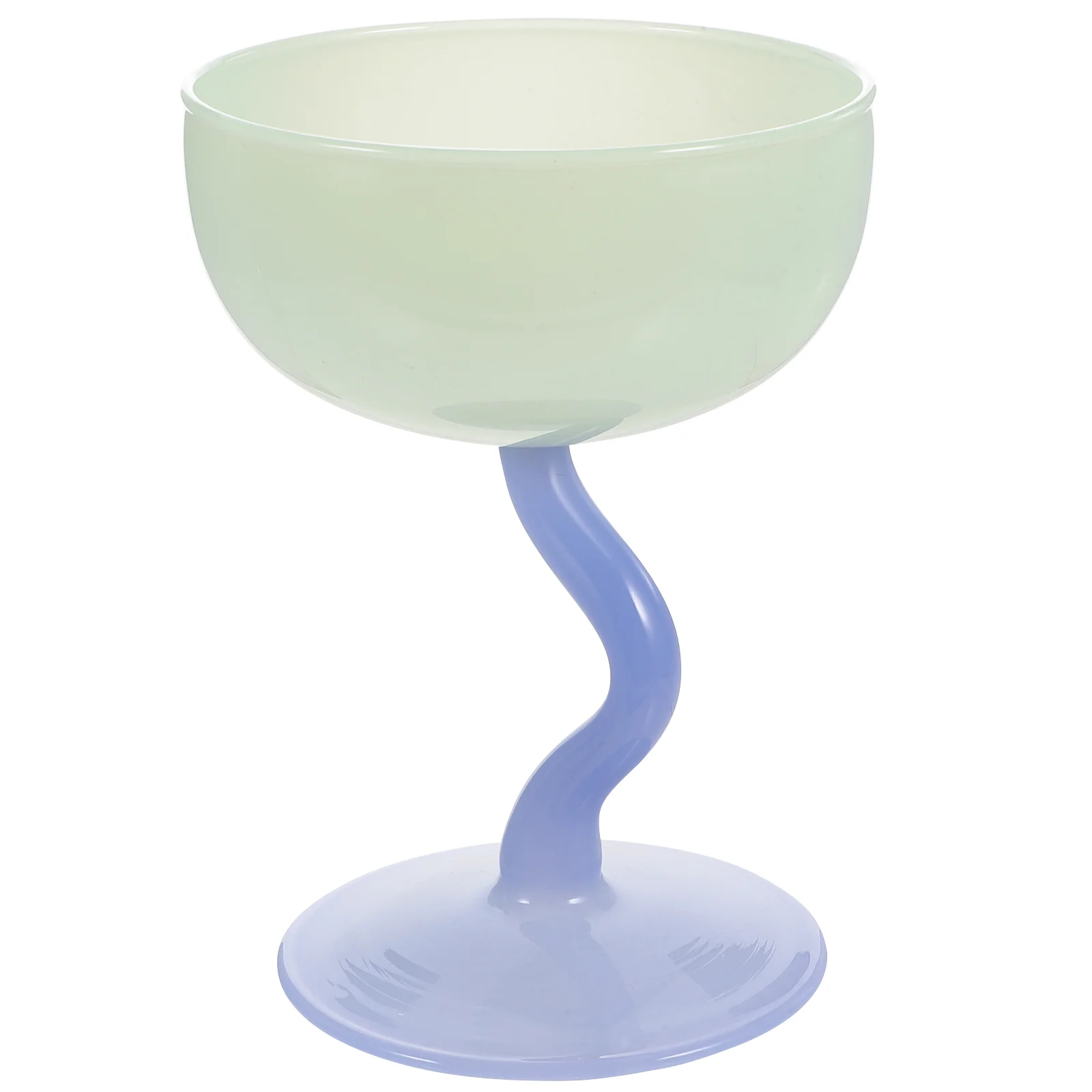 

Glass Footed Ice Cream Cup Dessert Bowl Cup for Ice Cream Yogurt Cereal Pudding