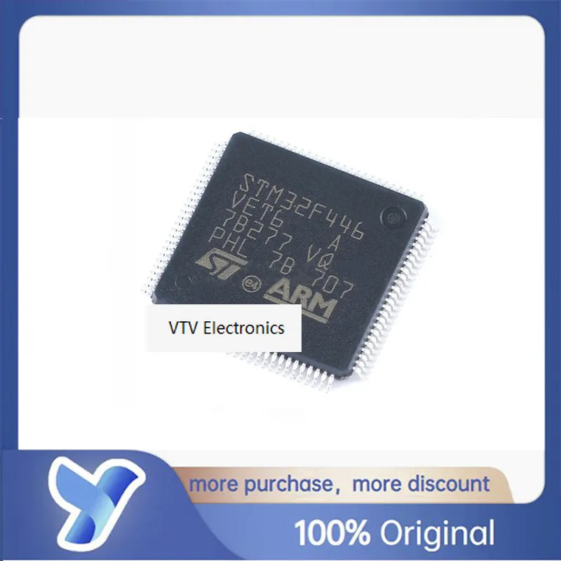 

Original new STM32F446VET6 LQFP100 ICMCU integrated circuit chip