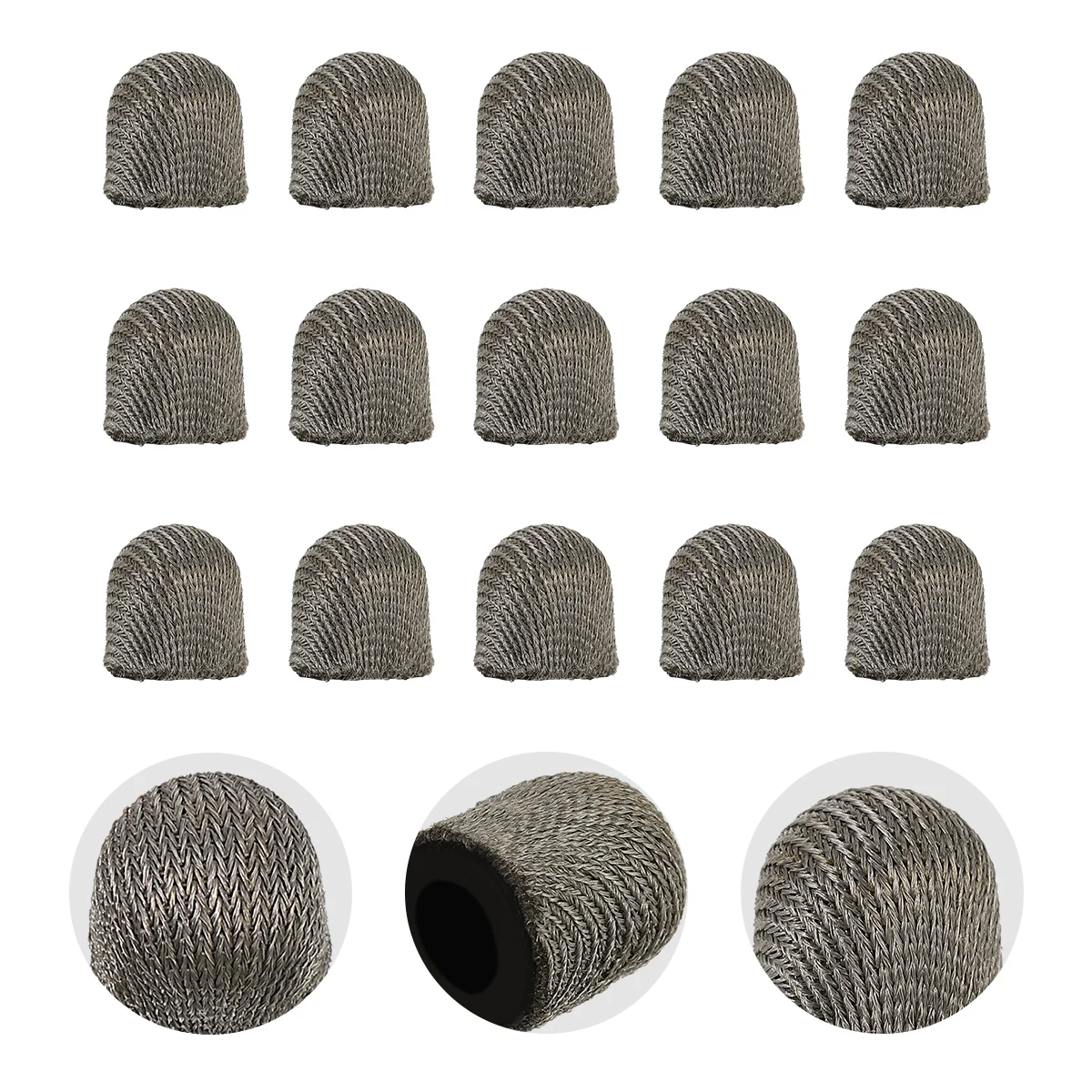 

20 Pcs Stylus Cloth Tip Stylus Pen Cap Accessories Capacitive Stylus Cap Nano Conductive Cloth Stylus Pen Tips