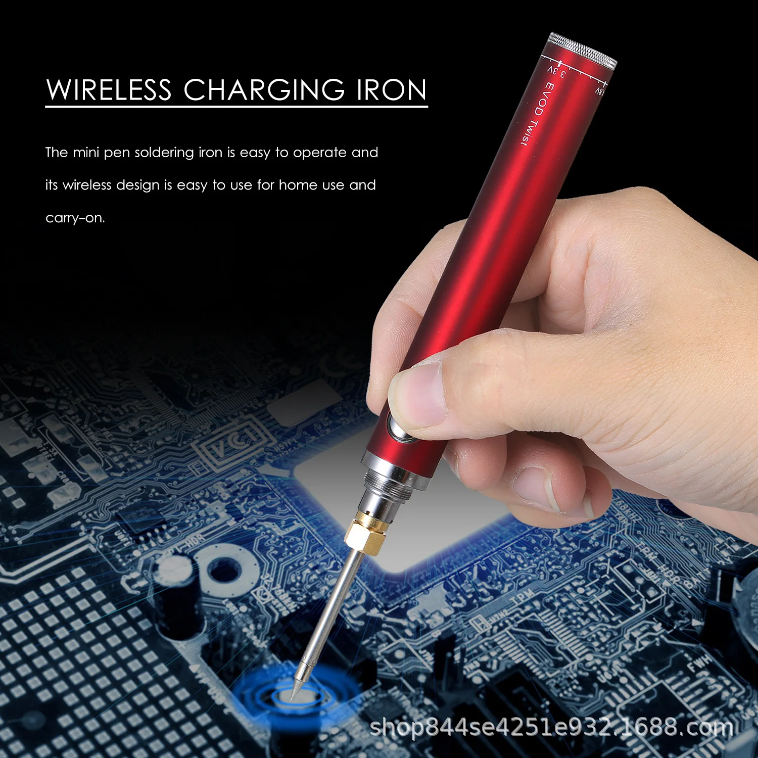 

Wireless Charging Electric Soldering Iron Tin Solder Iron USB Fast Charging Portable Microelectronics Repair Welding Tools