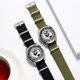 2022 Fashion Creative Map Watch Addies Men Watches Green Nylon Strap Quartz Wristwatches Men Casual Sports Watches Reloj hombre Other Image