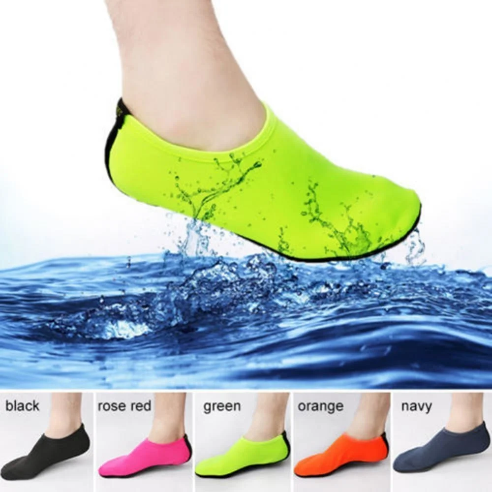 

Adults Water Shoes Wetsuit Shoes Socks Diving Socks Pool Beach Swim Slip On Surf Fashion Breathable Socks 1 Pair