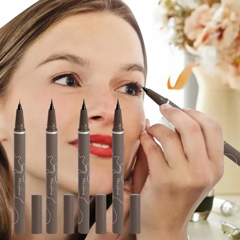 

Liquid Eyeliner Pencil Waterproof Long-Lasting Colorful Eyeliner Eye Makeup Tool Multipurpose Eye Highlighter Stick For Women