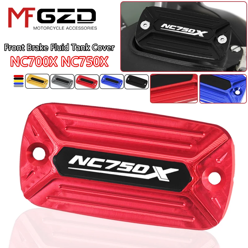 

NEW Motorcycle CNC Front Brake Clutch Cylinder Fluid Reservoir Cover & LOGO For HONDA NC700X NC700S NC750X NC750S 2012-2023