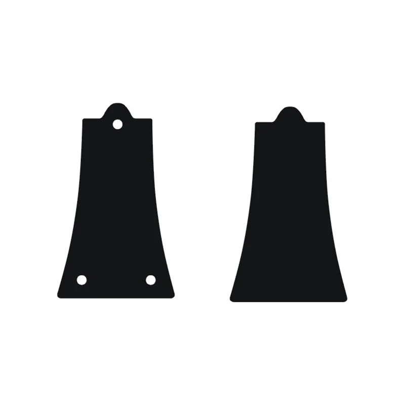 

5pcs guitar pickgaurd For 1PCS Harley benton SC-450 LP guitars truss Rod Cover, Black