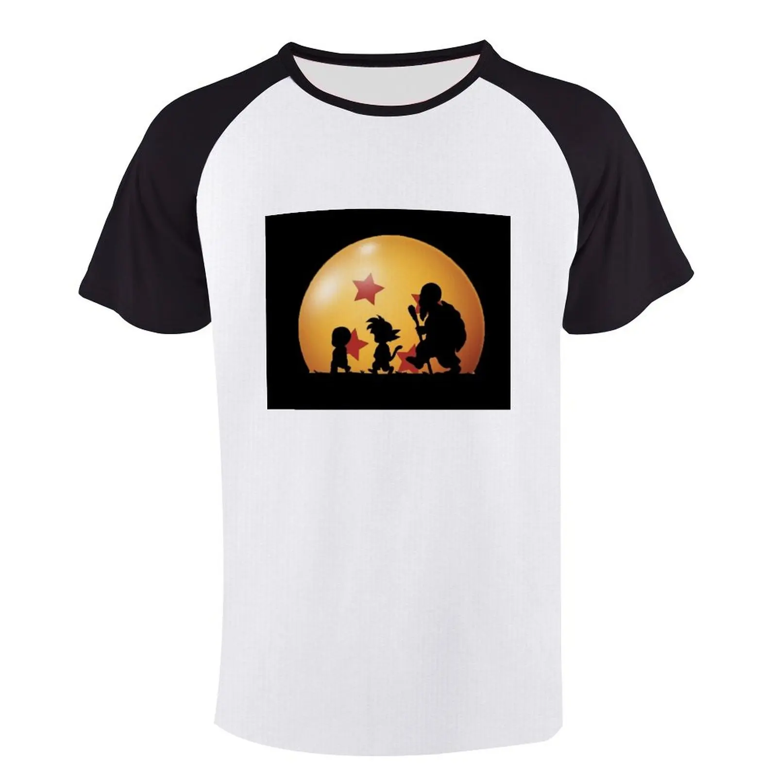 

Dragon Like Balls The Walk Short Sleeve Raglan Shoulders Move Classic T-shirts Vintage Fitness Eur Size