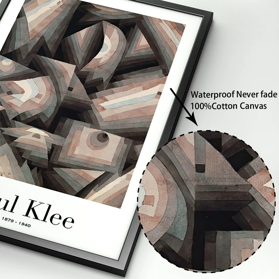 Абстрактная печать на холсте BESTEN &quotПризрак Genius Paul Klee&quot