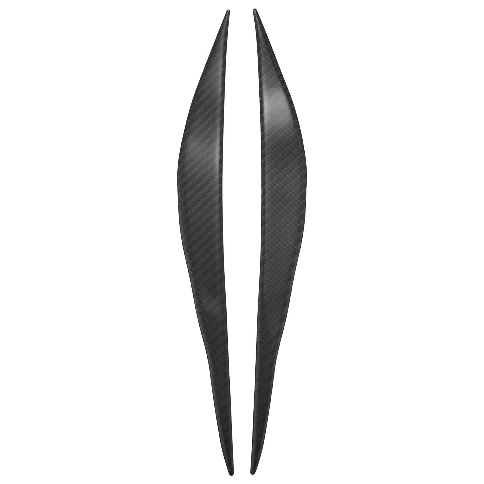 Отделка для глаз фар из углеродного волокна налобный фонарь Накладка бровей