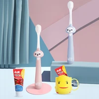 2 pack childrens ten thousand hair toothbrush cartoon soft toothbrush infant baby 0 12old toothbrush ten thousand toothbrush