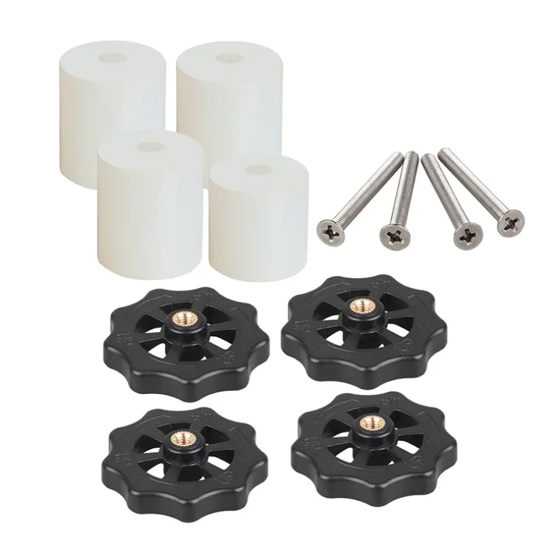 4 шт. винты M4 гайки грелка выравнивающая пружина детали ручки 3D-принтеры винт для