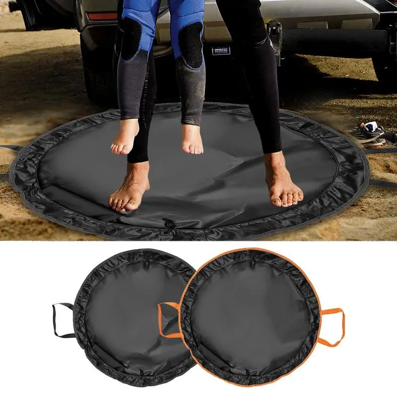 

Wetsuit Mat Waterproof Beach Changing Mat Bag 33.8 Inch Durable Wetsuit Changing Mat Dry-Bag For Surfer Wet Bag Great For