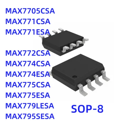 10 шт. // Лот MAX7705CSA MAX771CSA MAX771ESA MAX772CSA MAX774CSA MAX774ESA MAX775CSA MAX775ESA MAX779LESA MAX795SESA