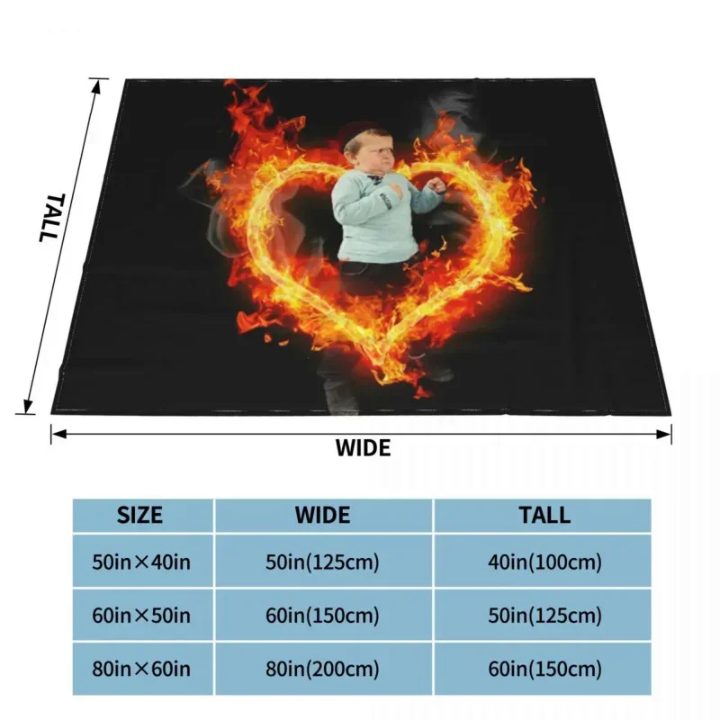 Одеяло Hasbulla Magomedov теплые флисовые мягкие фланелевые мемы для борьбы одеяла