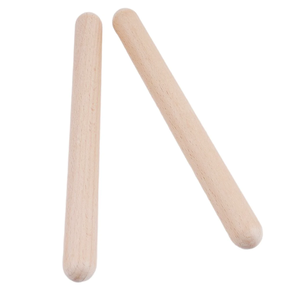 

1 Pair Durable Wooden Drum Sticks Drum Sticks Wooden Learning Natural Percussion Natural Wooden Sticks Toddler