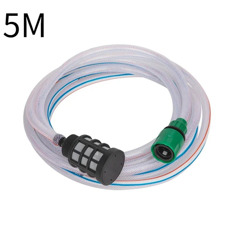 

Бытовая 10-метровая портативная литиевая беспроводная автомобильная стиральная машина, впускной шланг для воды, набор всасывающих трубок, сетчатые фитинги с фильтром