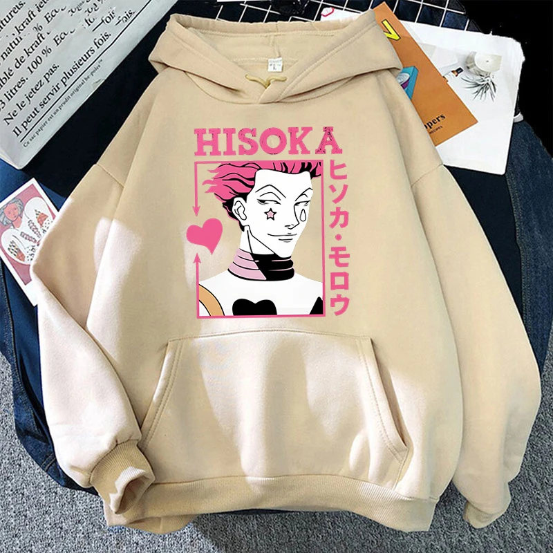 Свитшот с аниме принтом Hisoka